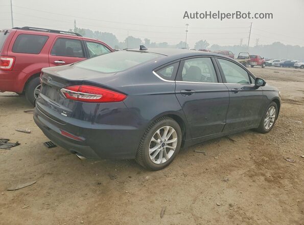 3FA6P0HD7LR165812 2020 FORD FUSION Blue Հետևի աջ