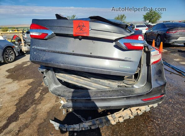 3FA6P0HD7LR213289 2020 FORD FUSION Gray Հետևի տեսք