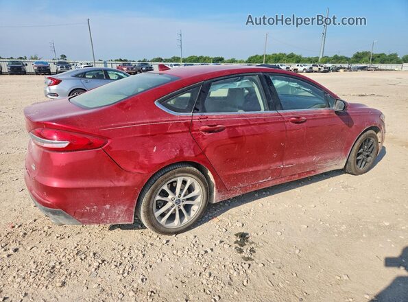 3FA6P0HD7LR249211 2020 FORD FUSION Red Rear right