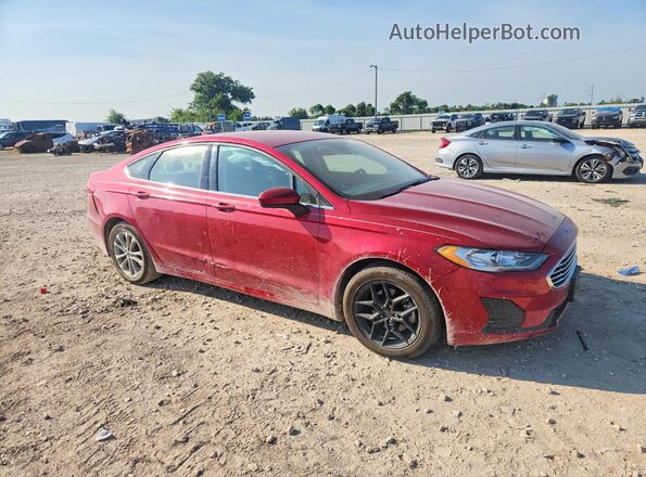 3FA6P0HD7LR249211 2020 FORD FUSION Red Front right
