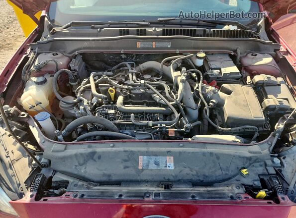 3FA6P0HD7LR249211 2020 FORD FUSION Red Rear interior view