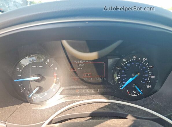 3FA6P0HD8GR143792 2016 FORD FUSION Silver ხელსაწყოთა პანელის ხედი