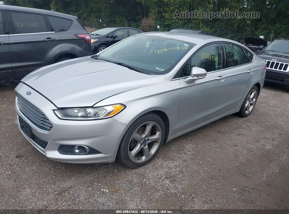 3FA6P0HD8GR149320 2016 FORD FUSION Silver წინა მარცხენა ხედი სამი მეოთხედიდან
