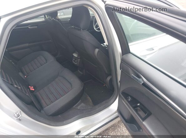 3FA6P0HD8GR149320 2016 FORD FUSION Silver VIN კოდის სტიკერის ხედი