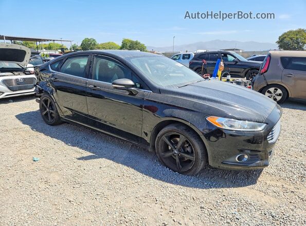 3FA6P0HD8GR187632 2016 FORD FUSION Black წინა მარჯვენა