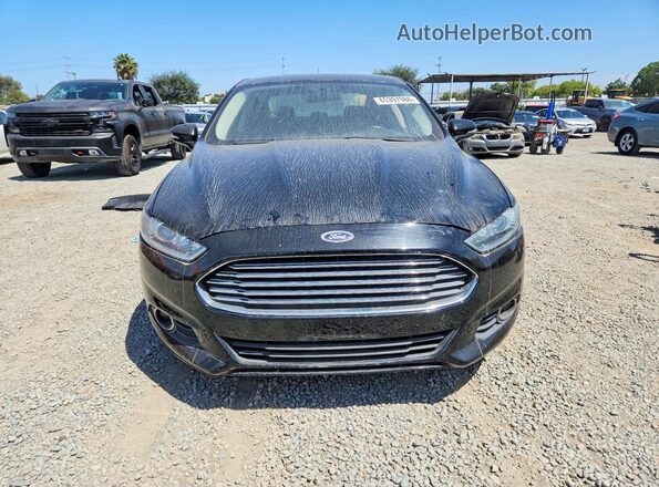 3FA6P0HD8GR187632 2016 FORD FUSION Black წინა ხედი