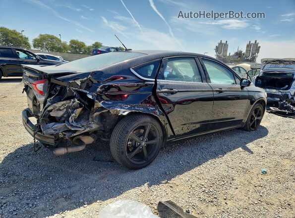 3FA6P0HD8GR187632 2016 FORD FUSION Black უკანა მარჯვენა