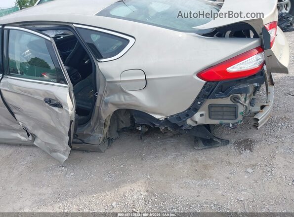 3FA6P0HD8GR213159 2016 FORD FUSION Gold 