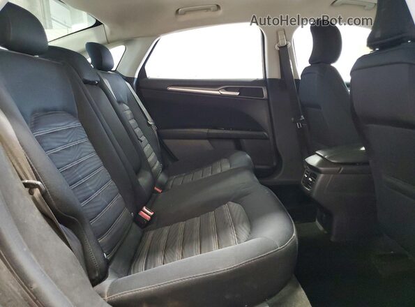 3FA6P0HD8GR268288 2016 FORD FUSION Серый Вид задних сидений