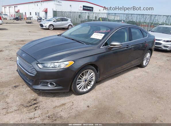 3FA6P0HD8GR313407 2016 FORD FUSION Gray Front left