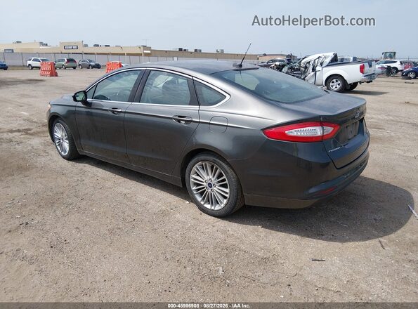 3FA6P0HD8GR313407 2016 FORD FUSION Gray Rear left