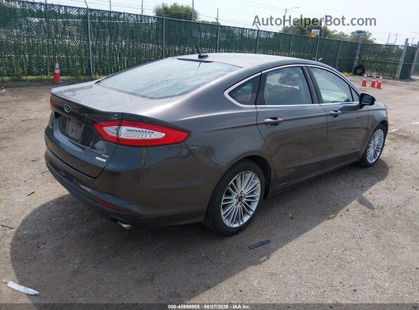 3FA6P0HD8GR313407 2016 FORD FUSION Gray Rear right