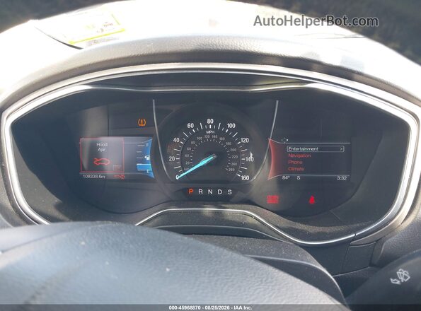 3FA6P0HD8GR329350 2016 FORD FUSION Черный Вид задних сидений