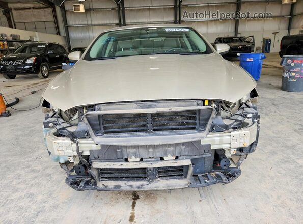 3FA6P0HD8HR247085 2017 FORD FUSION Beige წინა ხედი