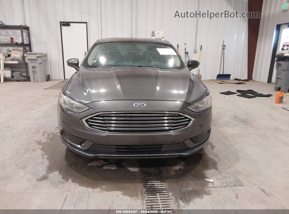 3FA6P0HD8HR247524 2017 FORD FUSION Gray უკანა სალონის ხედი