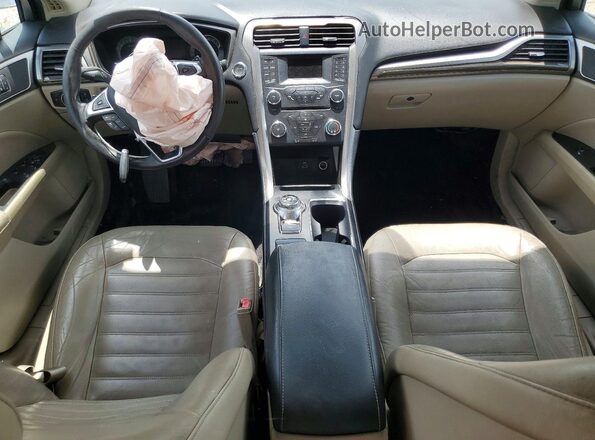 3FA6P0HD8HR254781 2017 FORD FUSION Gray Widok deski rozdzielczej