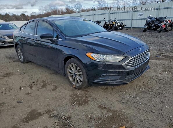 3FA6P0HD8HR269314 2017 FORD FUSION Black Przód prawy