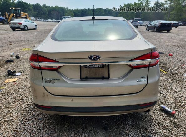 3FA6P0HD8HR289773 2017 FORD FUSION Gold Vista trasera