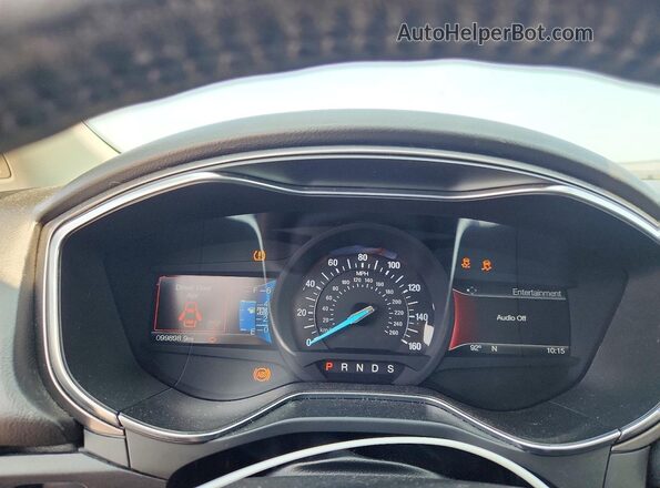 3FA6P0HD8HR362933 2017 FORD FUSION Blue ხელსაწყოთა პანელის ხედი