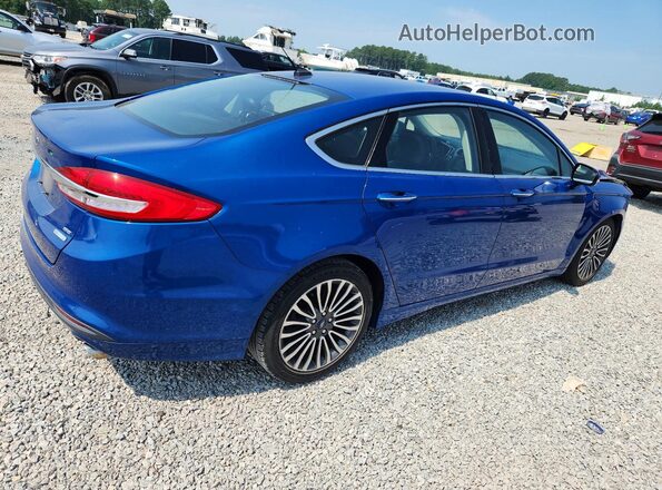 3FA6P0HD8HR362933 2017 FORD FUSION Blue უკანა მარჯვენა