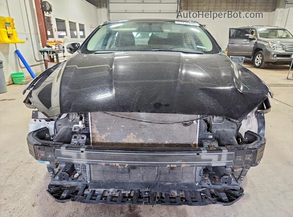3FA6P0HD8HR407871 2017 FORD FUSION Black Widok z przodu