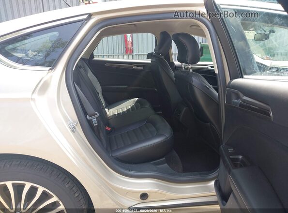 3FA6P0HD8JR126885 2018 FORD FUSION Gold Vista de la etiqueta del VIN