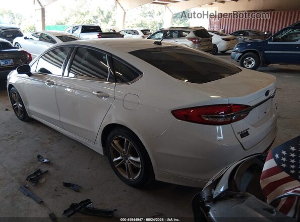 3FA6P0HD8JR228882 2018 FORD FUSION Белый Задняя левая четверть