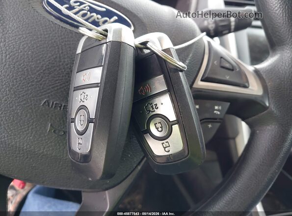 3FA6P0HD8JR232169 2018 FORD FUSION Blue Dashboard view