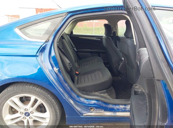 3FA6P0HD8JR232169 2018 FORD FUSION Blue VIN sticker view