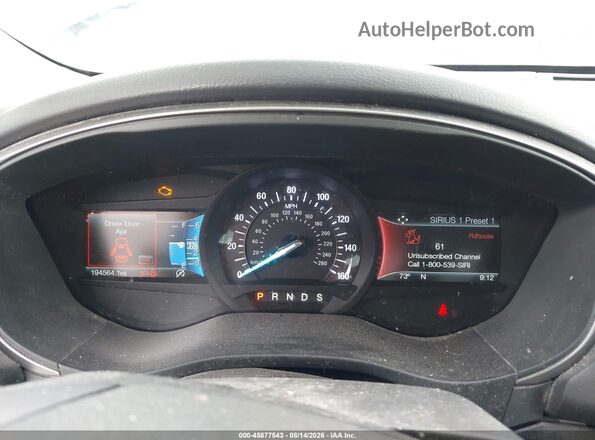 3FA6P0HD8JR232169 2018 FORD FUSION Blue Rear seats view