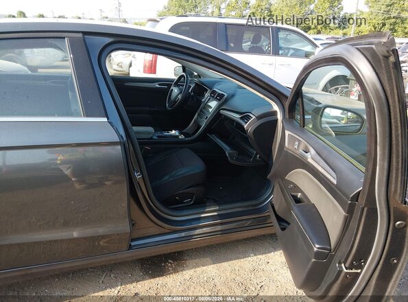 3FA6P0HD8JR239249 2018 FORD FUSION Gray Вид салону спереду