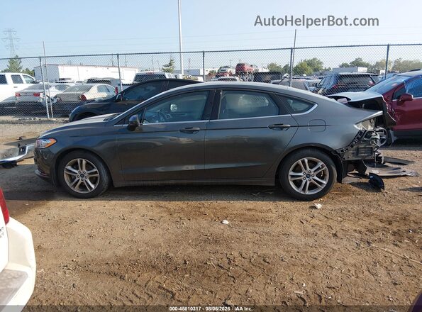 3FA6P0HD8JR239249 2018 FORD FUSION Gray 