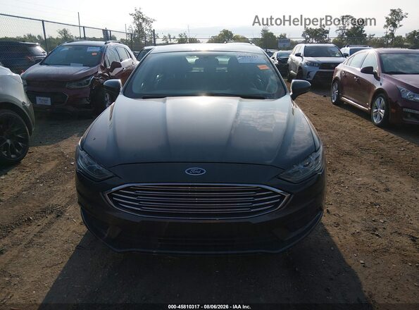 3FA6P0HD8JR239249 2018 FORD FUSION Gray Вид задньої частини салону