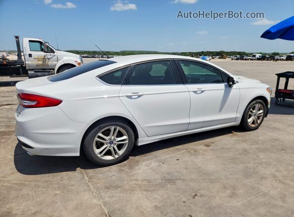 3FA6P0HD8JR262241 2018 FORD FUSION White უკანა მარჯვენა