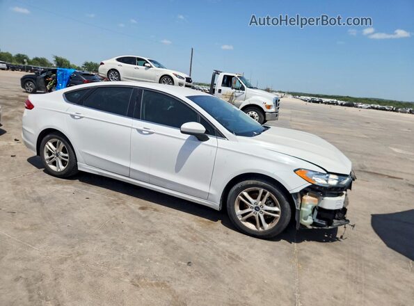 3FA6P0HD8JR262241 2018 FORD FUSION White წინა მარჯვენა