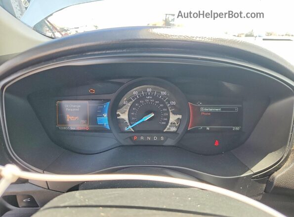 3FA6P0HD8JR262241 2018 FORD FUSION White ხელსაწყოთა პანელის ხედი