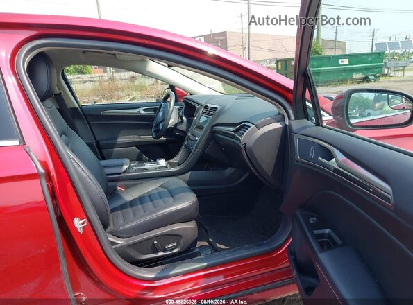 3FA6P0HD8JR266676 2018 FORD FUSION Red წინა სალონის ხედი