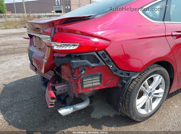 3FA6P0HD8JR266676 2018 FORD FUSION Red 
