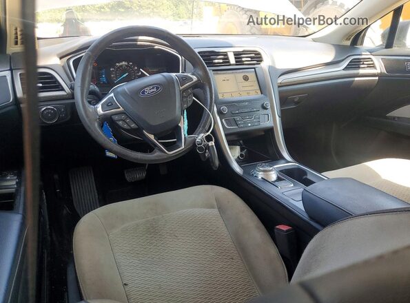 3FA6P0HD8KR112437 2019 FORD FUSION Gray 