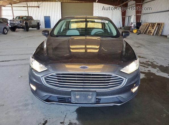 3FA6P0HD8KR179023 2019 FORD FUSION Charcoal Widok z przodu