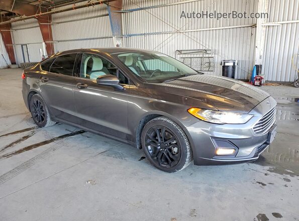 3FA6P0HD8KR179023 2019 FORD FUSION Charcoal Przód prawy