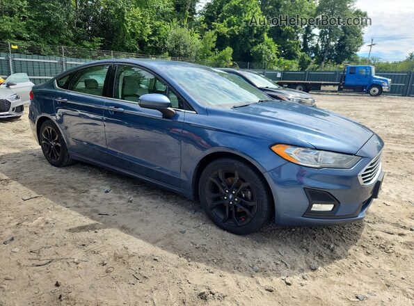 3FA6P0HD8KR228656 2019 FORD FUSION Blue Առջևի աջ