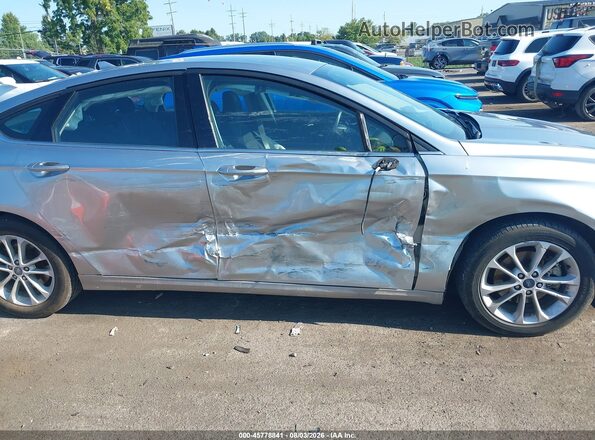 3FA6P0HD8LR107384 2020 FORD FUSION Silver წინა ხედი