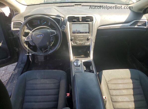 3FA6P0HD8LR124864 2020 FORD FUSION Gray Widok deski rozdzielczej