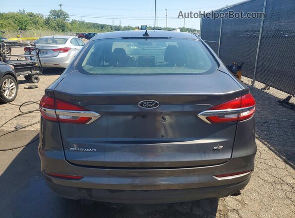 3FA6P0HD8LR124864 2020 FORD FUSION Gray Widok z tyłu