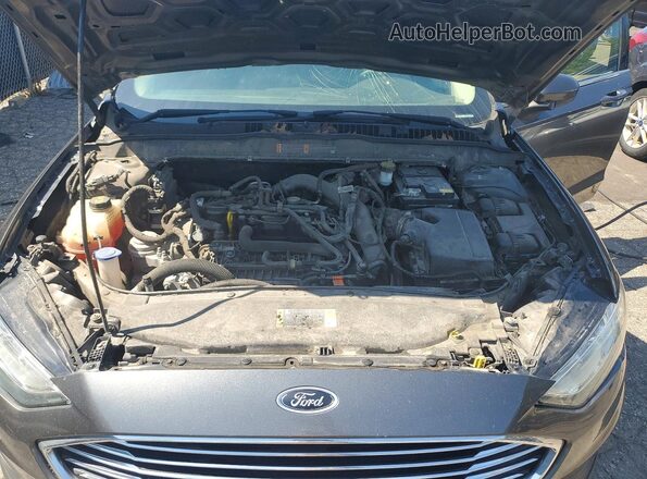 3FA6P0HD8LR124864 2020 FORD FUSION Gray Widok wnętrza z tyłu
