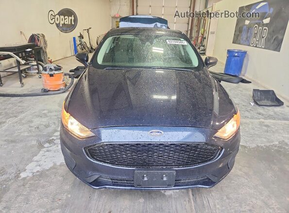 3FA6P0HD8LR160392 2020 FORD FUSION Blue Vista frontal