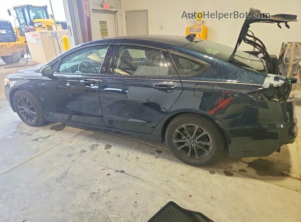 3FA6P0HD8LR160392 2020 FORD FUSION Blue Trasero izquierdo