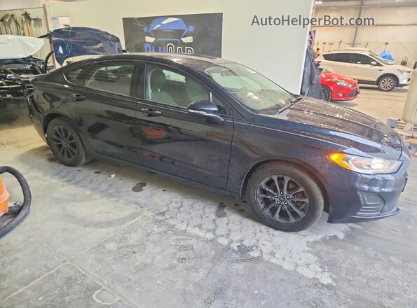 3FA6P0HD8LR160392 2020 FORD FUSION Blue Delantero derecho