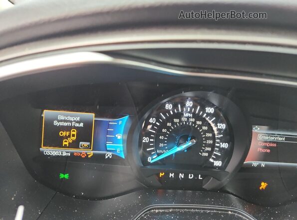 3FA6P0HD8LR161624 2020 FORD FUSION Red Vista del cuadro de instrumentos
